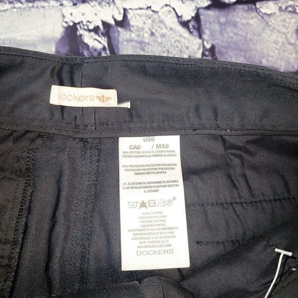 Dockers black walking shorts NWT - Picture 4 of 4